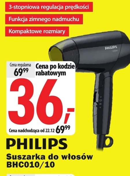 Suszarka do włosów Philips