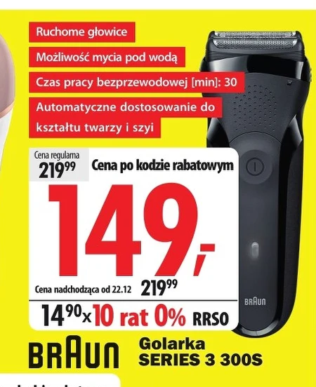 Golarka do twarzy Braun