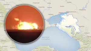 Rosjanie walczyli z ogniem trzy dni. Ukraina potwierdza spektakularny atak