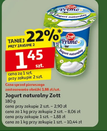 Jogurt naturalny Zott