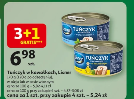 Tuńczyk w kawałkach Lisner