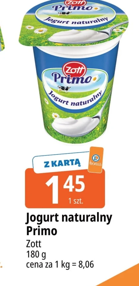 Jogurt naturalny Zott