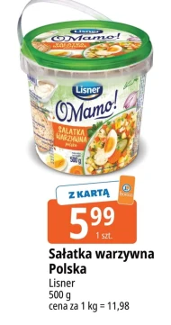 Sałatka warzywna Lisner