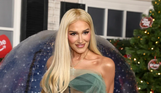 Gwen Stefani promuje swój nowy, świąteczny singiel 