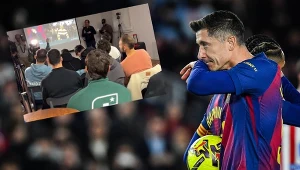 Padło hasło "Barcelona" i się zaczęło. Ależ reakcja rywali Lewego i spółki