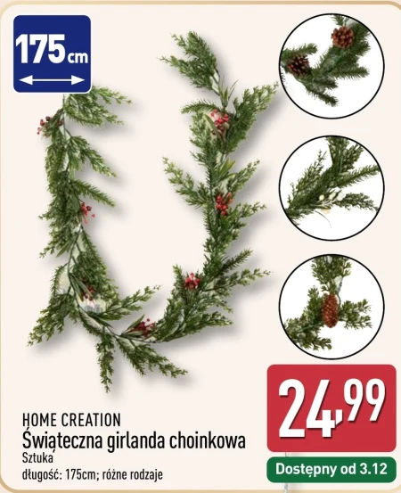 Girlanda choinkowa Home Creation