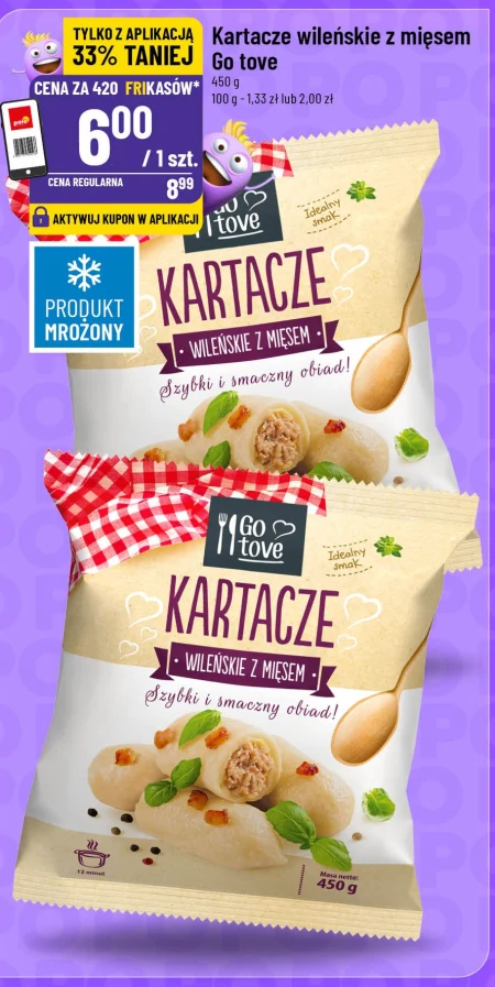 Kartacze z mięsem Go tove