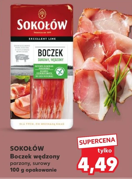 Boczek surowy Sokołów