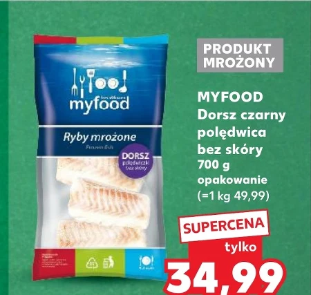 Dorsz mrożony Myfood