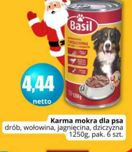 Karma dla psa Basil