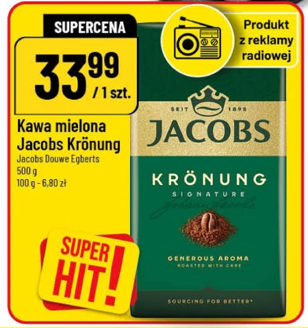 Мелена кава Jacobs