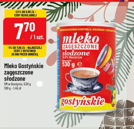 Mleko zagęszczone SM Gostyń