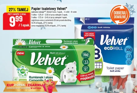 Papier toaletowy Velvet