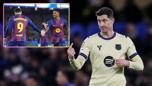 Wstrząs w Barcelonie, tak Lewandowski zachował się wobec kolegi. Wszystko jasne