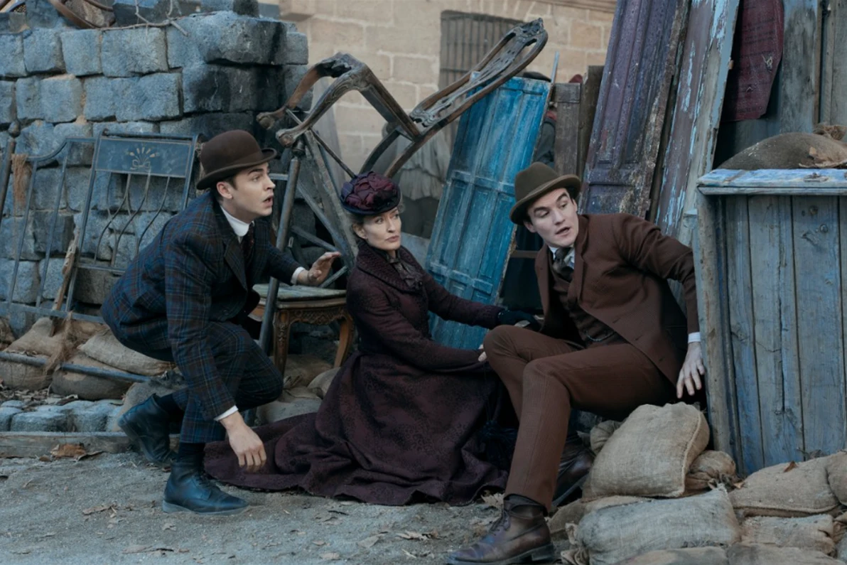 Kadr z serialu "Young Sherlock"
