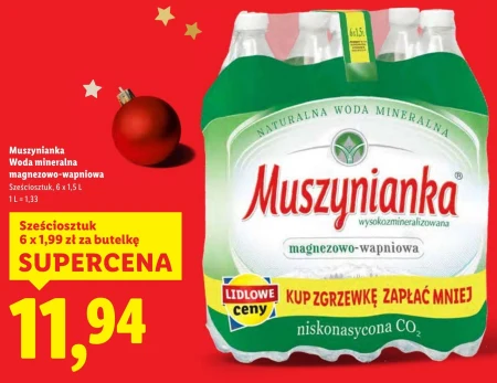 Мінеральна вода Muszynianka