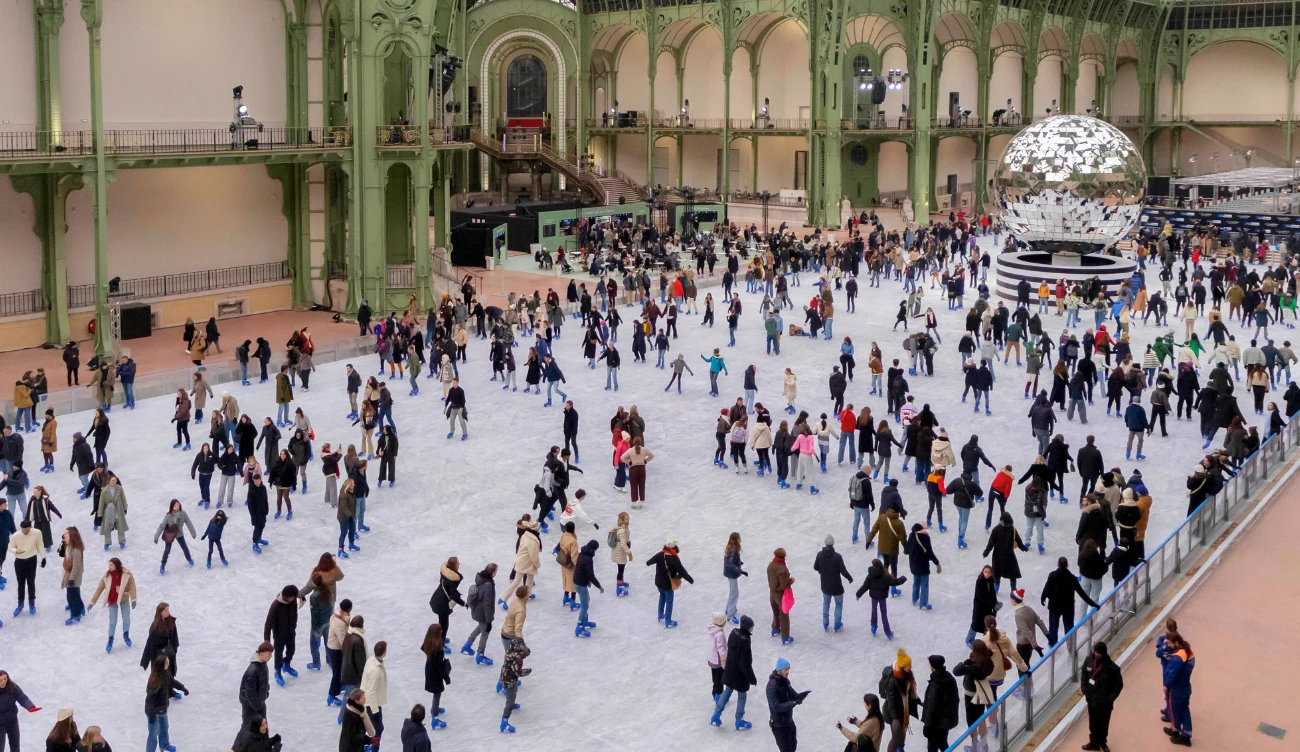 Grand Palais des Glaces - największe kryte lodowisko świata powraca Grand Palais des Glaces - największe kryte lodowisko świata powraca