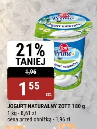Jogurt naturalny Zott