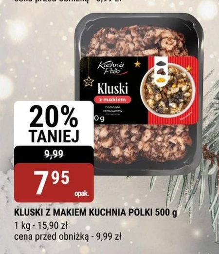 Kluski z makiem Kuchnia Polki