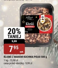 Kluski z makiem Kuchnia Polki