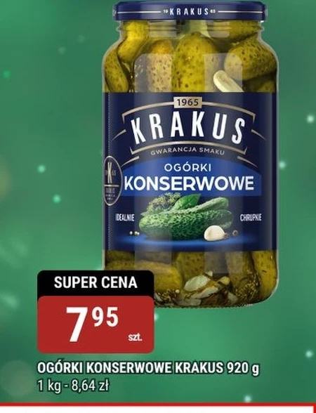 Консервовані огірки Krakus