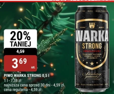 Пиво Warka Strong