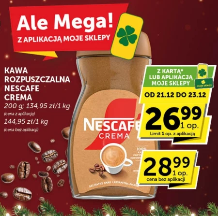 Kawa rozpuszczalna Nescafe