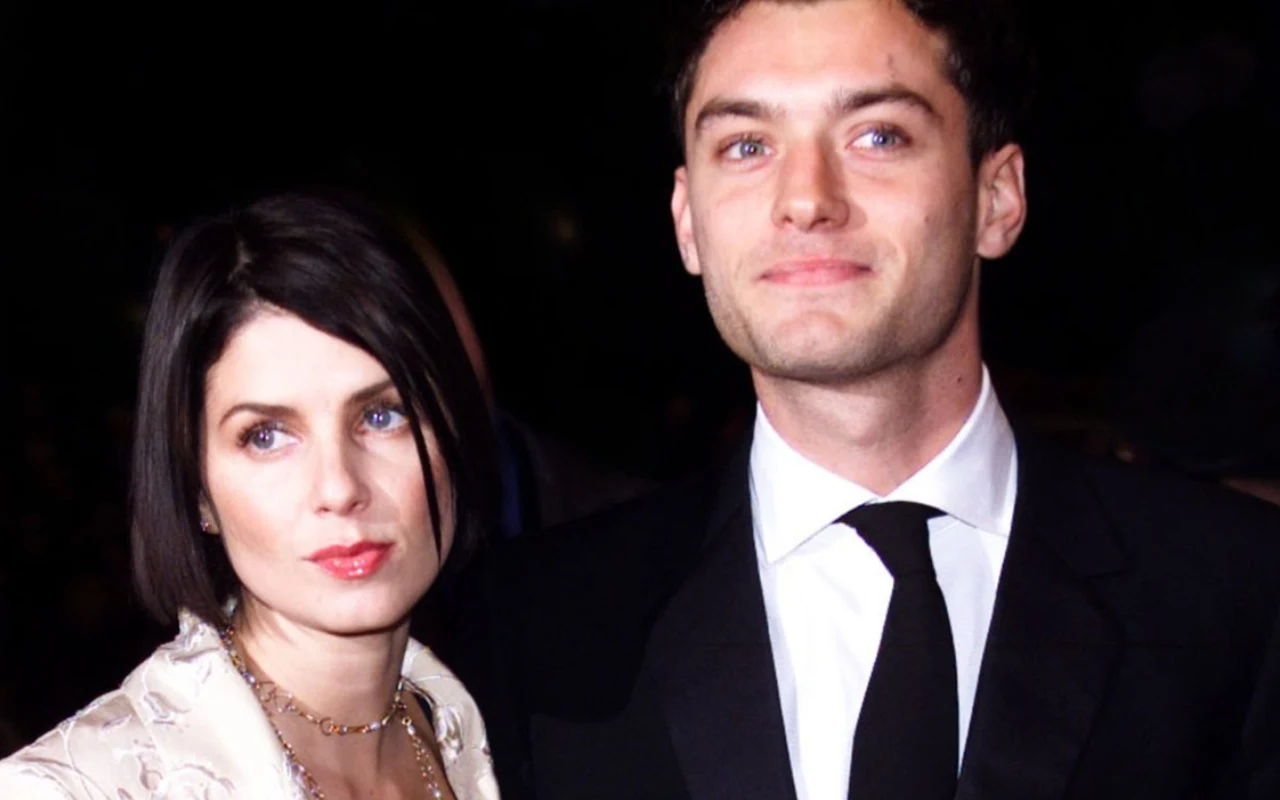 Młody Jude Law ze swoją pierwszą żoną Sadie Frost