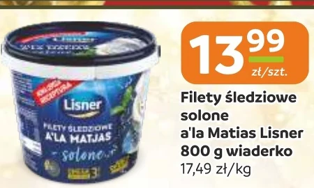 Filety śledziowe Lisner