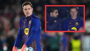 Już głośno o zachowaniu ter Stegena. Ledwo wrócił, a nagranie hitem sieci