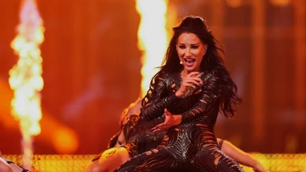 Justyna Steczkowska podczas Eurowizji 2025 w Bazylei