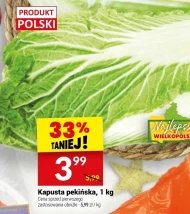 Kapusta pekińska Polski