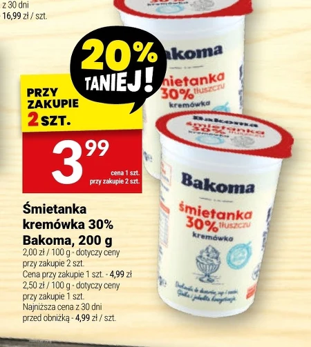 Śmietanka Bakoma
