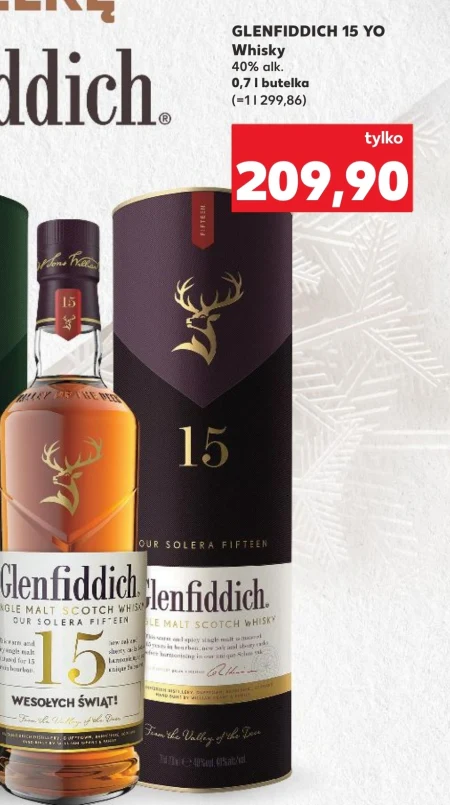 Whisky Glenfiddich