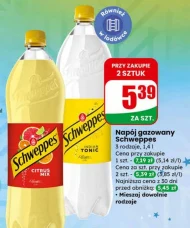 Napój gazowany Schweppes