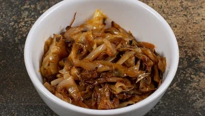 Cebula może być ładnie skarmelizowana, a nie przypalona