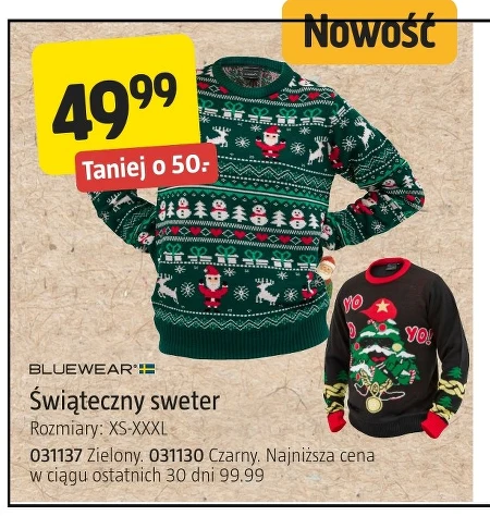 Різдвяний джемпер Bluewear