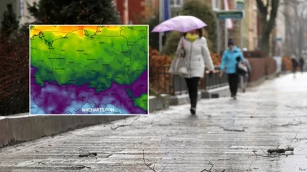 W czwartek będzie deszczowo i nieprzyjemnie. Lokalnie na północy trzeba uważać na silne podmuchy wiatru