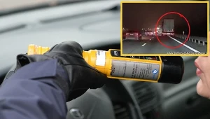 Pijany kierowca jechał ciężarówką po autostradzie. Miał 3 promile alkoholu