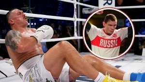 Rosjanin pobił Usyka i mocno uderza. "To haniebne". 41-latek w natarciu