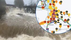 Mogą ewakuować ponad 100 tys. osób. Gubernator: "To ekstremalnie poważne"