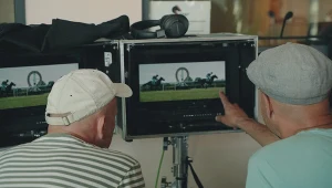 Na planie filmu „Wielka Warszawska”: Bartłomiej Ignaciuk i Alicja Grawon-Jaksik o świecie konnych go