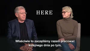 "Here. Poza czasem": film, który zmieni oblicze kina. Rozmawiamy z Robin Wright i Robertem Zemeckise