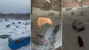 Śnieżyce uderzyły w rosyjski region. Zaspy wyższe od człowieka