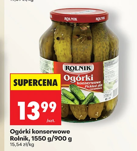 Ogórki konserwowe Rolnik