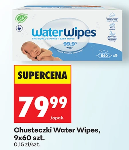 Chusteczki Water Wipes