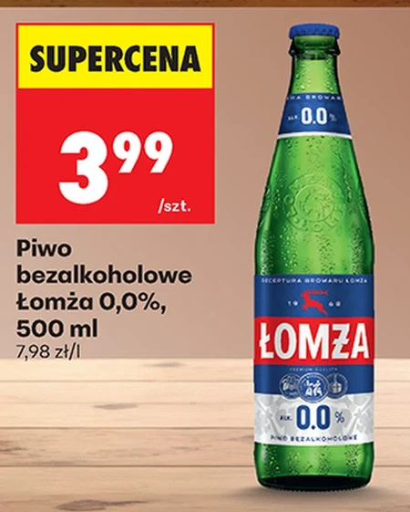 Piwo bezalkoholowe Łomża