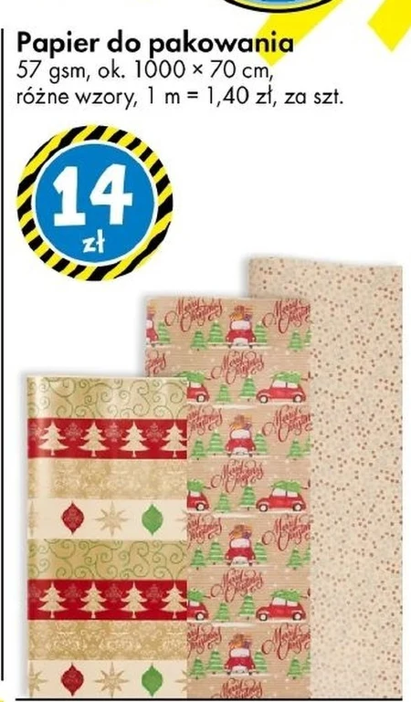 Papier do pakowania Ok.