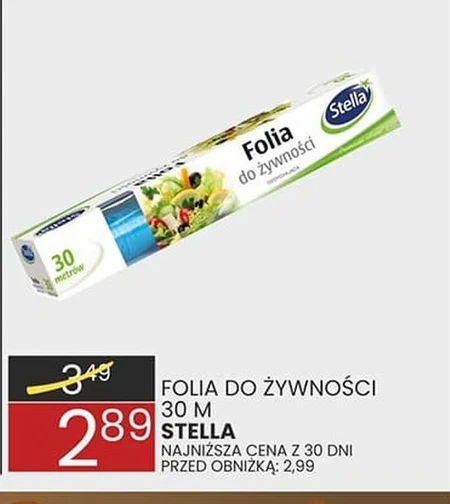 Folia do żywności Stella