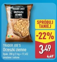 Orzeszki ziemne Trader Joe's
